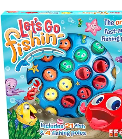 Goliath - LET'S GO FISHIN' ORIGINAL - Jeu d’Action et d’Adresse pour Enfants Dès 3 Ans